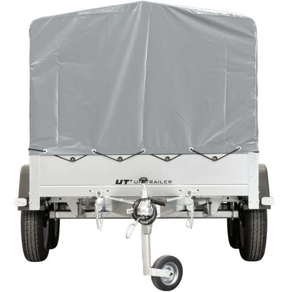 Remorque double essieux Unitrailer 264/2 KIPP bâche grise