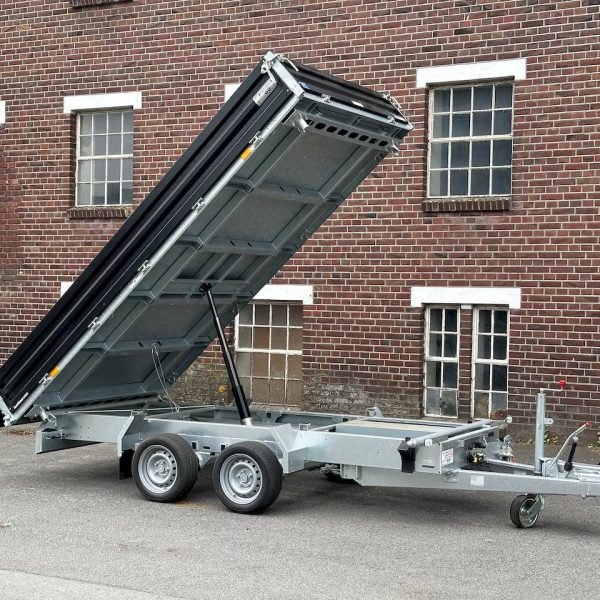 HUMBAUR HTK 3500.37 | STAHL 
363X185X35CM 3500KG DREISEITENKIPPER